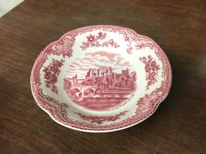 Johnson Brothers Old Britain Castles Pink Crown Made In England Rim Cereal Bowl Johnson Brothers Old Britain Castles Pink Crown Made In England Rim Cereal Bowl