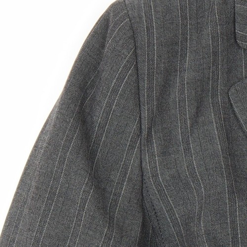 Marks and Spencer Grey Pinstripe Women's Jacket - Picture 11 of 12