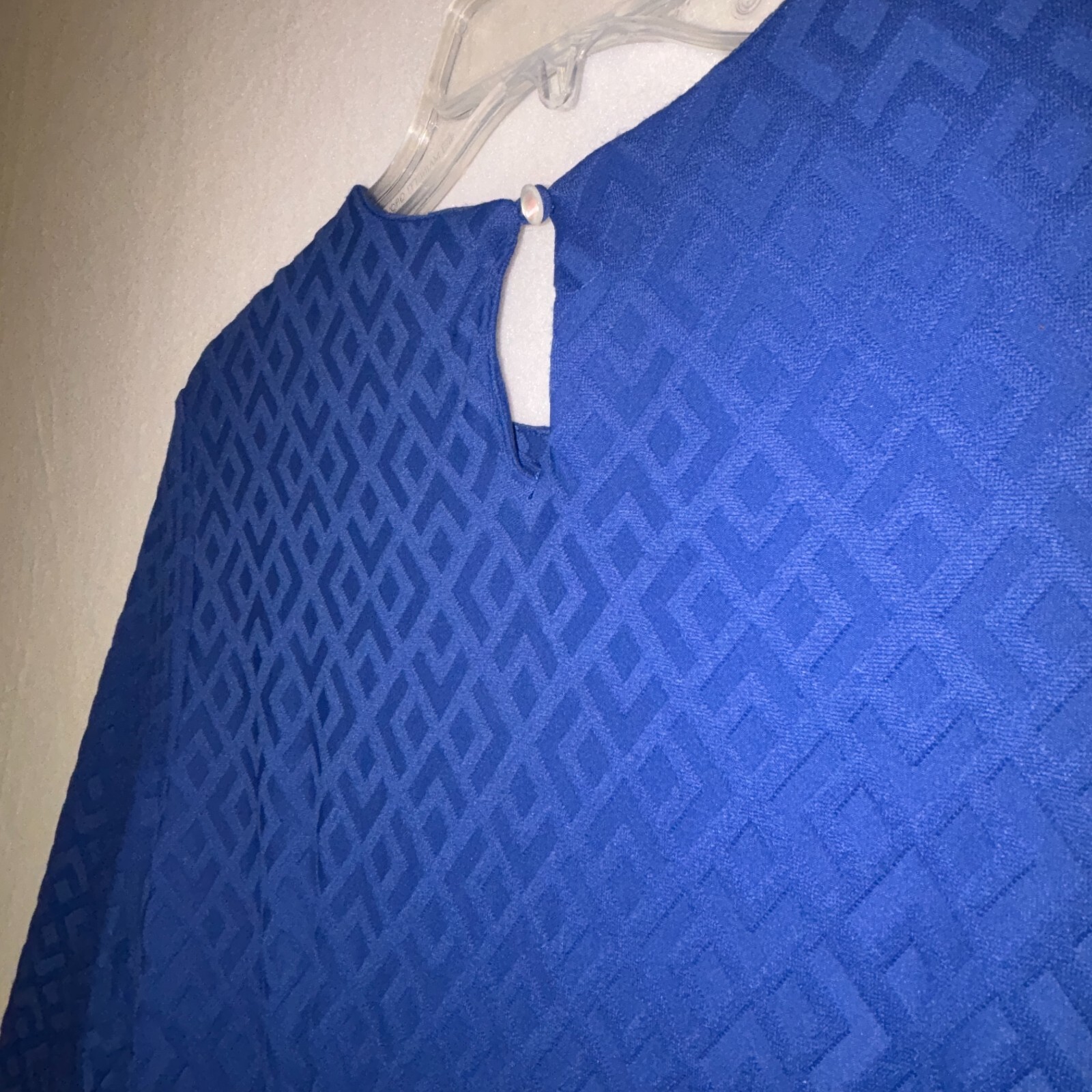 J McLaughlin Catalyst Blue Pattern Sheath Dress w… - image 6