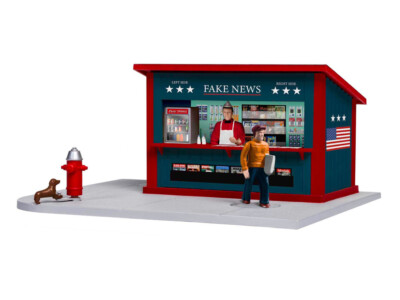 Lionel 2029240 O Scale Fake News Stand