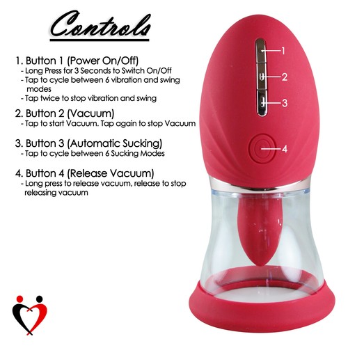 LeLuv Pussy Vacuum Pump with Vibrating Clitoral Tickler Cup - Bild 16 von 45