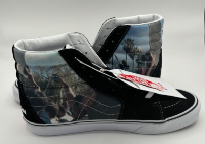 VANS X MOCA SK8 HI SNEAKERS MUSEUM OF CONTEMPORARY ARTS - M-9 W