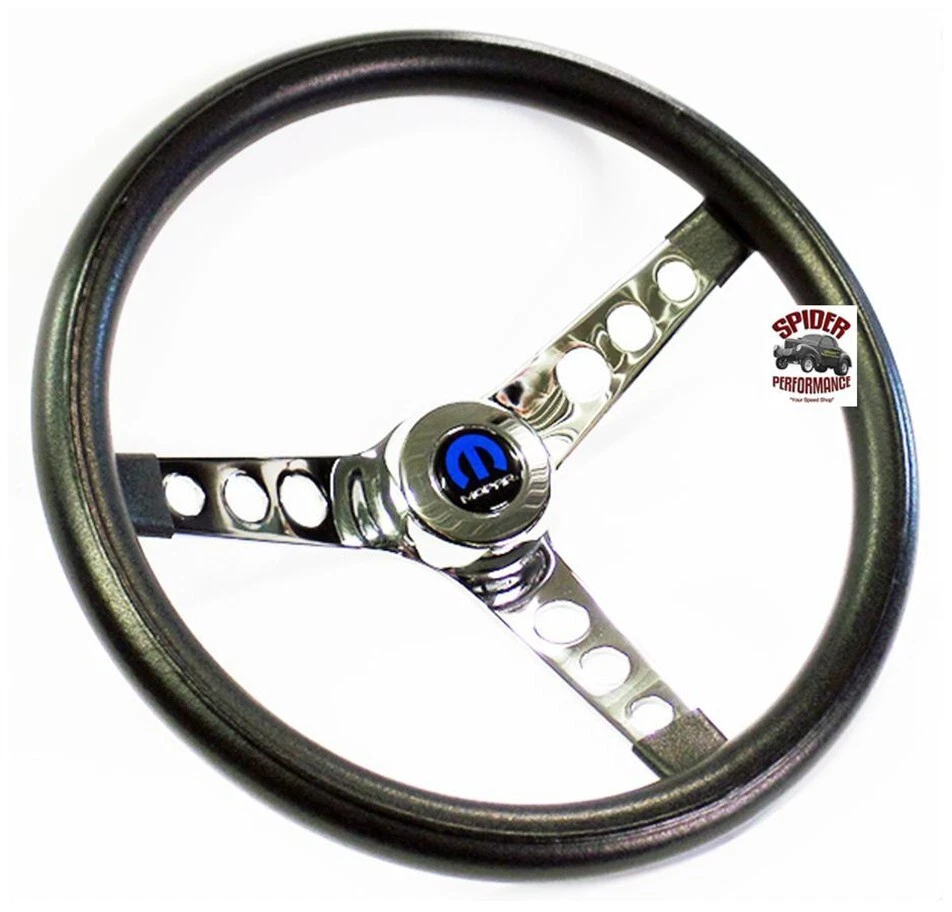 Ramcharger Dodge W 1974-1987 camioneta volante Mopar 13 1/2" cromo clásico Foto 2 de 4