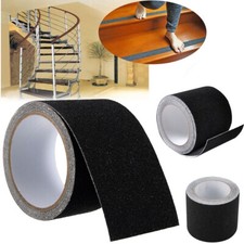Anti Slip Tape Black Non Slip High Grip Adhesive Safety Flooring Sticky Backed