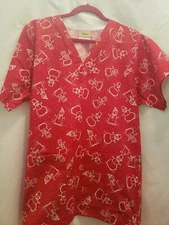 Tafford Brand Ladies Scrub Top Size Medium