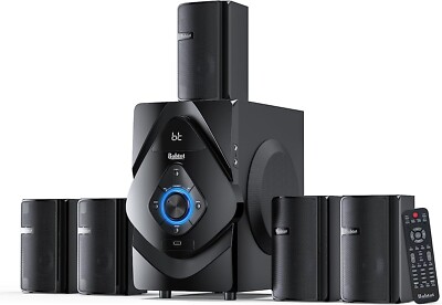 Surround Sound Systems Wireless Rear Satellite Speakers 800W 6.5inch Subwoofer