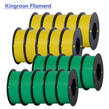 10KG 3D Printer Filament Matte PLA PETG High Speed 1.75 mm Bundle Mix Colors Lot