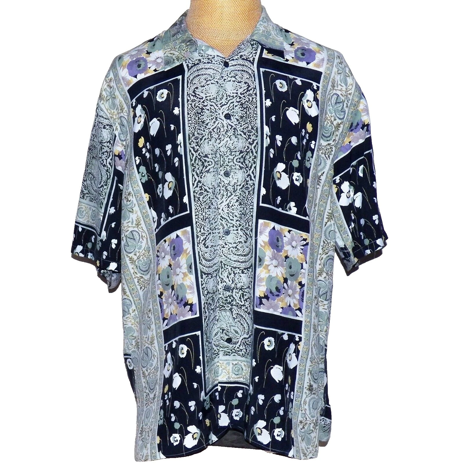 Camisas Informales Vintage al aire libre de poliéster para De hombre