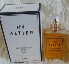 N4 ALTIER PARIS Eau De Parfum Spray 3.4 oz. by SOLO FRAGRANCES No5 Perfect Gift