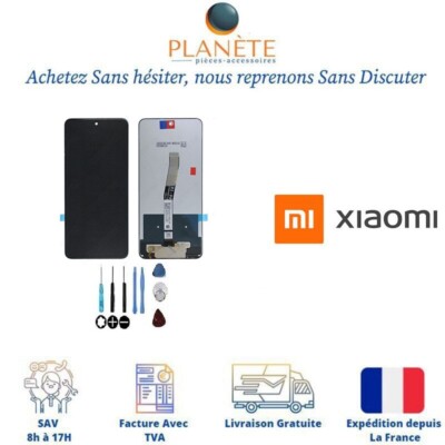 Original Ecran LCD & Vitre tactile Vert Assemblés Sur Châssis