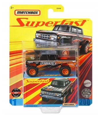 MATCHBOX PREMIUM CAR 1968 DODGE D200 GNY11