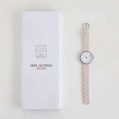 Arne Jacobsen sen × mina perhone n Watch STATION φ34mm Ivory Arne Jacobsen sen × mina perhone n Watch STATION φ34mm Ivory