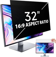 32 Zoll Computer Sichtschutz Filter f&uuml;r Computer Monitor 16:9 Seitenverh&auml;ltnis, A