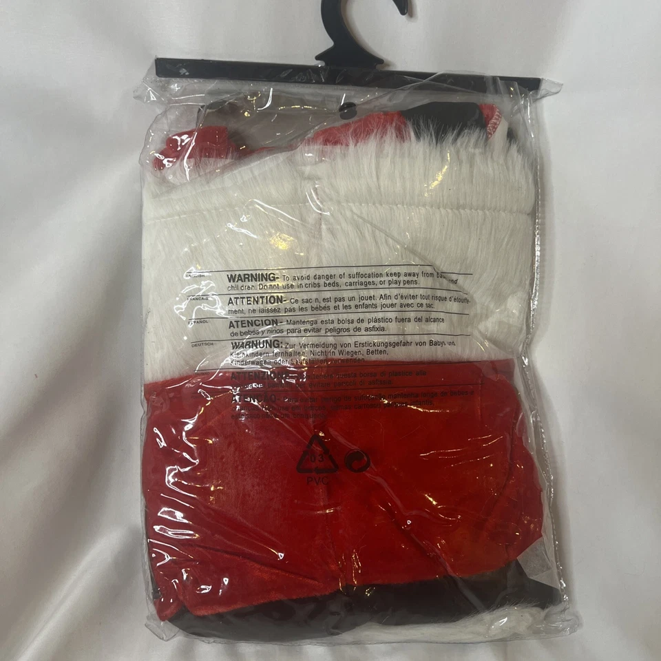 Sexy Short N’ Sweet Santa Adult M/L Coat Hat Corset Women Holiday - Image 4 of 4