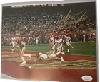 John Taylor #82 Signed Autographed 8 X 10 Photo San Francisco 49ers JSA Verified