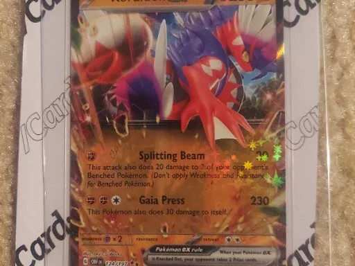 Koraidon EX - Obsidian Flames - OBF (OBFEN) Pokémon card 124/197