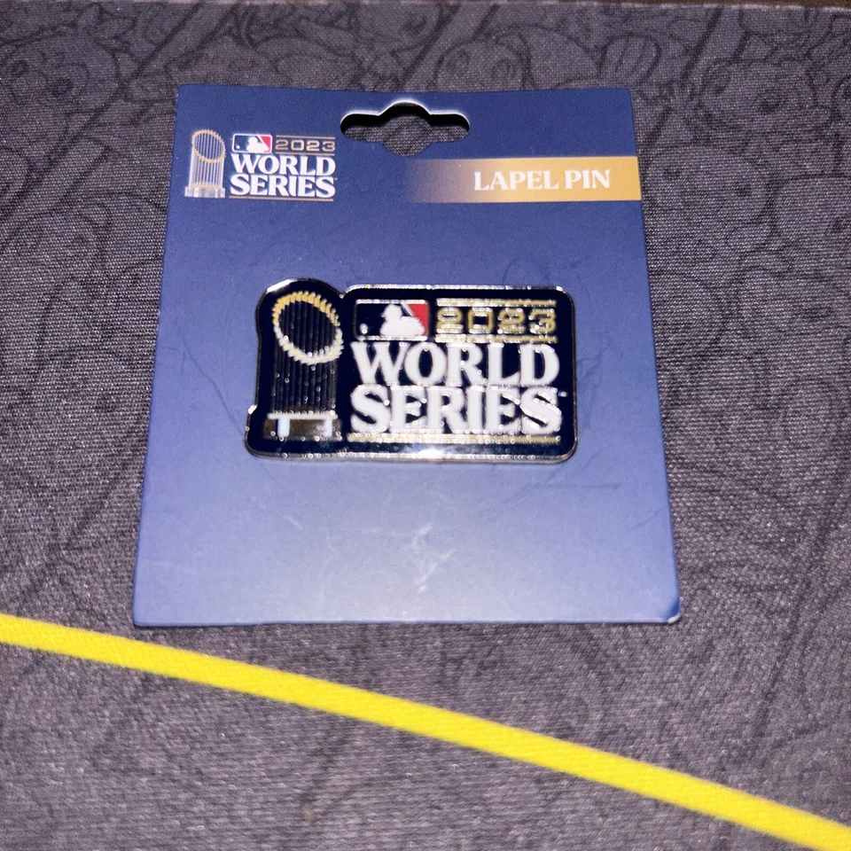 🔥Official 2023 WORLD SERIES LOGO Lapel Pin Rangers-Diamondbacks - Image 2 of 4