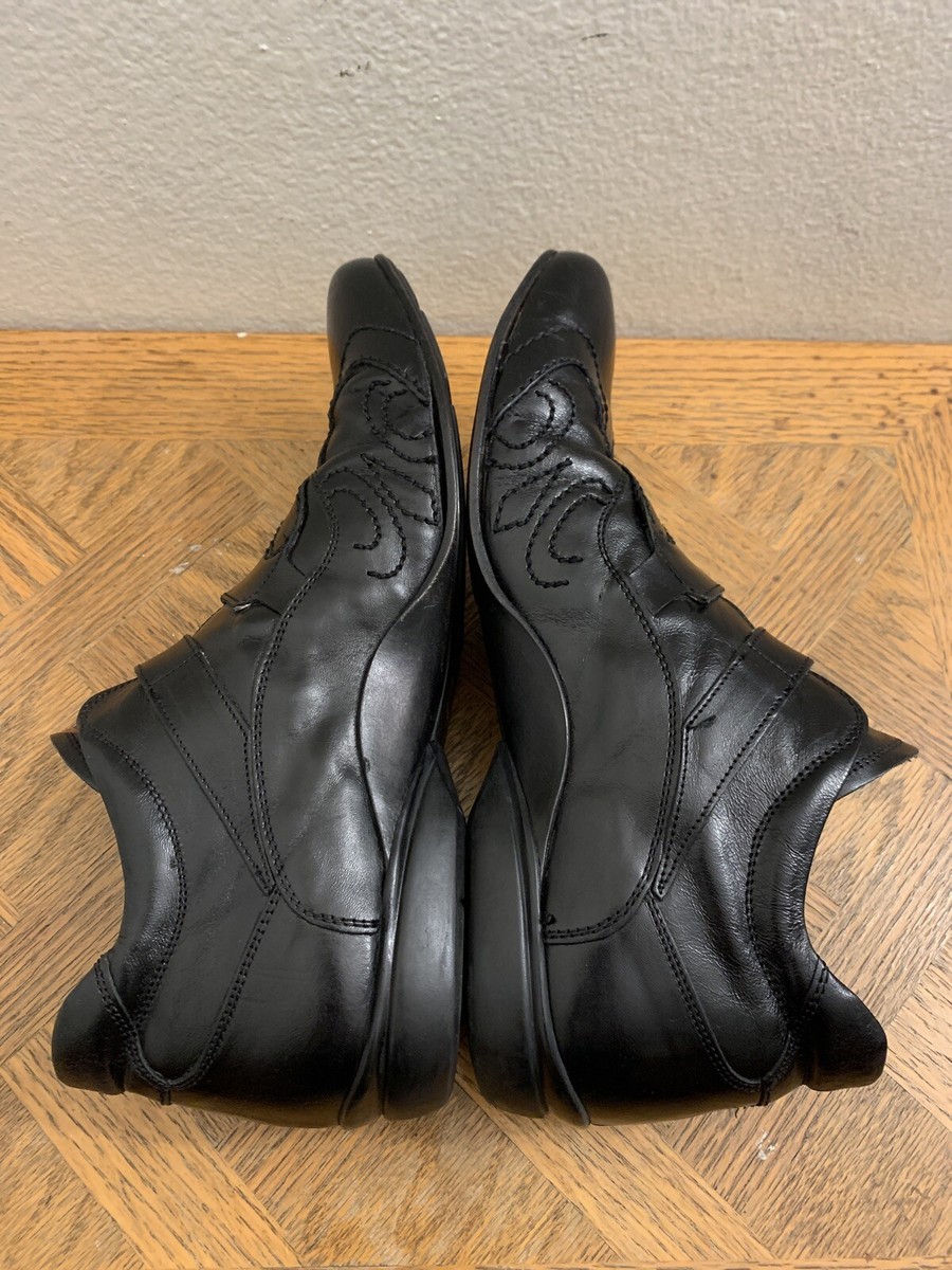 BARRACUDA made in Italy Leather casual Black Sport Stripe  display picture 3