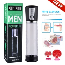 Vacuum Penis Pump for Male ED Enhancement Erectile Enlargement Penis Enlarger BG