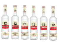 6 Flaschen Ouzo 12 Griechischer A 1L Anis 6 X 1 Liter