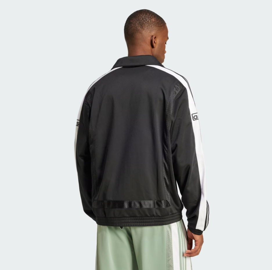 JD4254　M ADIBREAK TT　*BLACK　689860-0001 Adidas Originals Adibreak Knitted Track Top FOR MEN JD4254