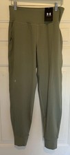 Under Armour Women Medium Movement Jogger 1375078 504 Grove Green New NWT