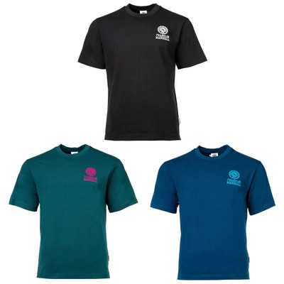 Franklin & Marshall Herren T-Shirt - Rundhals, Baumwolle, Logodruck, Unifarbe...