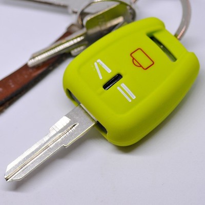 Auto Schlüssel Schutz Hülle Apfelgrün für Opel Signum Vectra C Car Key Cover