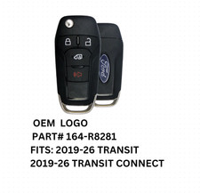 Oem Uncut 2019-2024 Ford Transit Connect Flip Key Fob 164-r8281 R8236