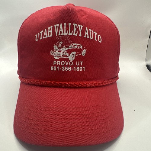 Utah Valley Auto Provo, Utah Graphic Vintage Rope Five Panel Cobra Caps Hat