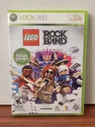 LEGO Rock Band (Microsoft Xbox 360, 2009) CIB