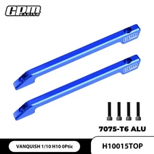 GPM 7075 Alloy Roof Skid Rail For VANQUISH  1/10 H10 OPtic