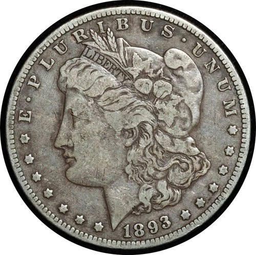 1893-O Morgan Dollar Excellent VF