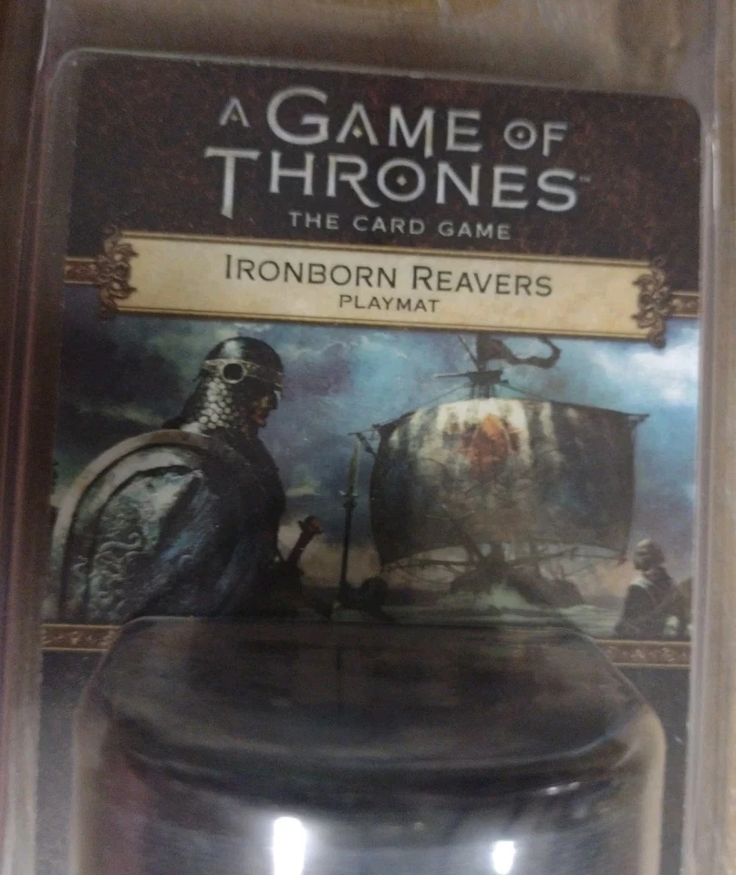 * Playmat Game of Thrones Ironborn Reavers. 14" X 24" T4 - Image 2 of 3
