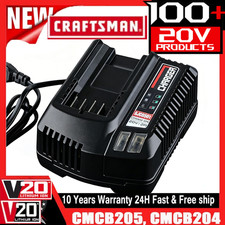 V20 20V Battery Fast Charger CMCB104 For Craftsman 20V Max Lithium ion Battery