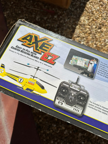 Heli Max AXE EZ Pre-Built Radio Controlled Helicopter In Box - Picture 8 of 24