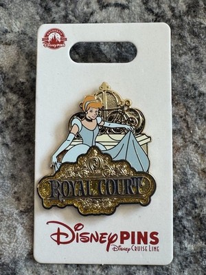 Disney Cruise Line DCL Cinderella Royal Court Disney Fantasy Ship Pin