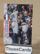 2020 Topps Series 2 NY State of Mind #591 Aaron Judge/Sanchez +'56 Style Card