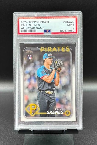 2024 Topps Update Paul Skenes (RC) All-Star Game - Pirates - PSA 9