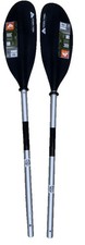 Ozark Trail Adjustable Black Aluminum Kayak Paddle, 87 inch