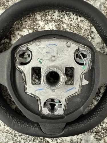 Fit For Tesla Model 3 Y Heated LH Driver Leather Steering Wheel 1490214-00-B - Picture 5 of 11
