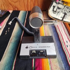 Cobra Dynamite Plus CA-61 Desktop Power Microphone, 5-Pin, Vintage