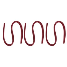 180pcs Metallic Quilling Strips Paper 1cm x 54cm Origami Paper, Wine Red