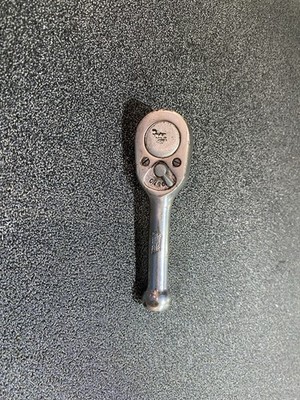 Snap-On Tools 3/8'' Antrieb Ratsche FK720. Stubby 4'' Länge Vintage