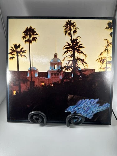Eagles - Hotel California - Vinyl LP, 1976 Asylum Records, With Poster