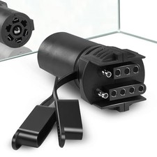 7 to 4 5 Pin Trailer Light Adapter Convenient 2-in-1 Design Trailer Plug