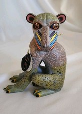 Baboon Inspirator, Joy, Statue Totem  Animal By Spirals, Resin Mandrill Figurine