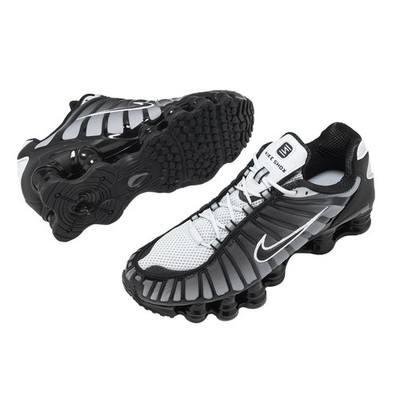 Nike Shox TL Black White Pure Platinum Men Unisex Casual Shoes