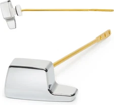 Side Mount Eljer Toilet Tank Flush Trip Lever Replacement  Handle - Color Chrome