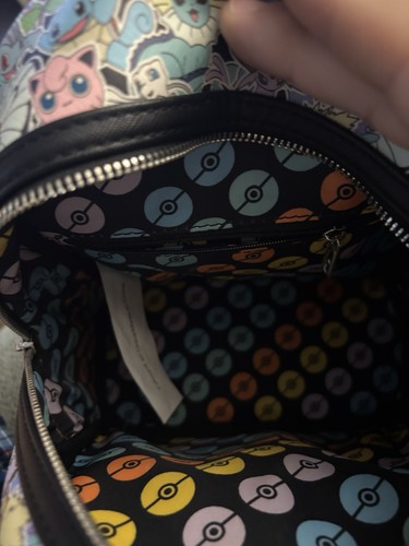 Loungefly Pokémon Rainbow Ombré Mini Backpack NEW - Picture 3 of 5